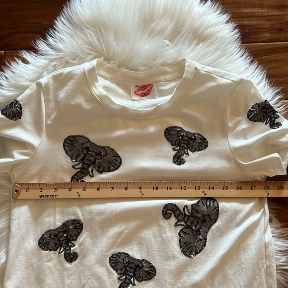 UNIVERSITY OF Alabama BLING  TEE med - Picture 4 of 9